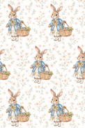 Girl wearing Anaario Classic Bunnies Night Suit