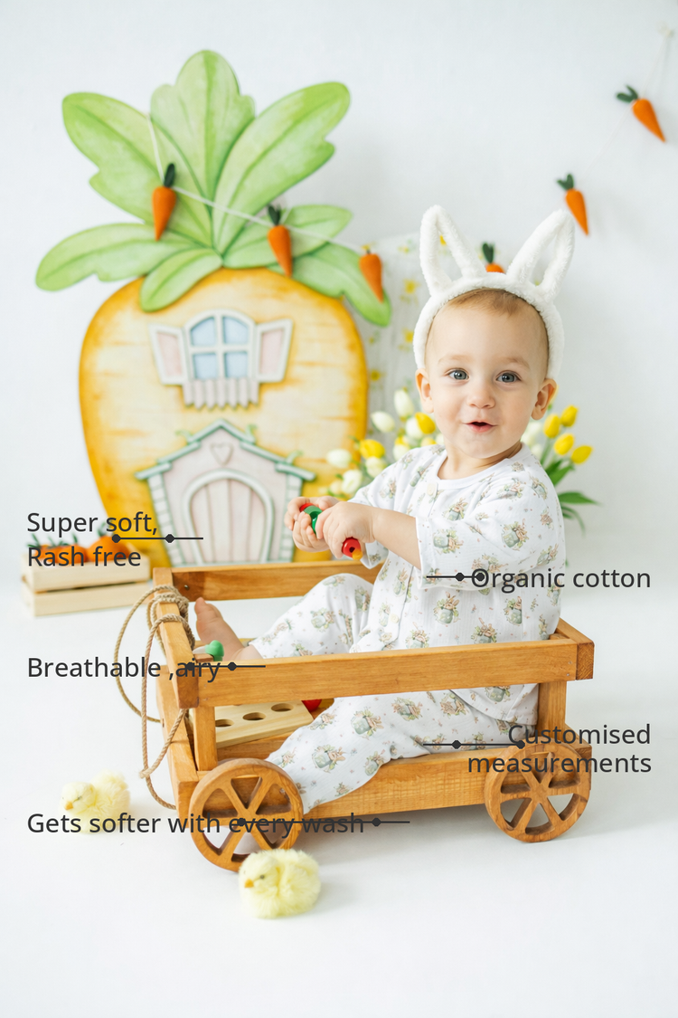 Anaario Classic Bunnies Set organic cotton features