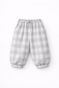 Boy wearing Anaario Cloud Check Co-ord Set