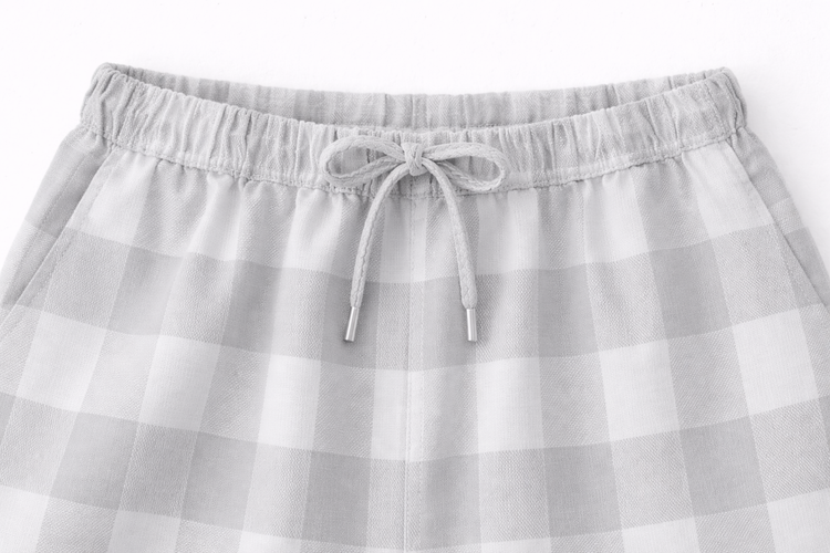 Boy wearing Anaario Cloud Check Co-ord Set