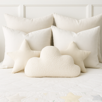 Anaario cloud-shaped fleece cushion for kids