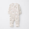 Cloud Koala bamboo cotton baby sleepsuit — full-sleeve baby sleepsuit, zip onesie