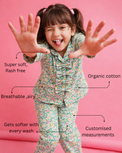 Girl wearing Anaario Cottage Bloom Night Wear
