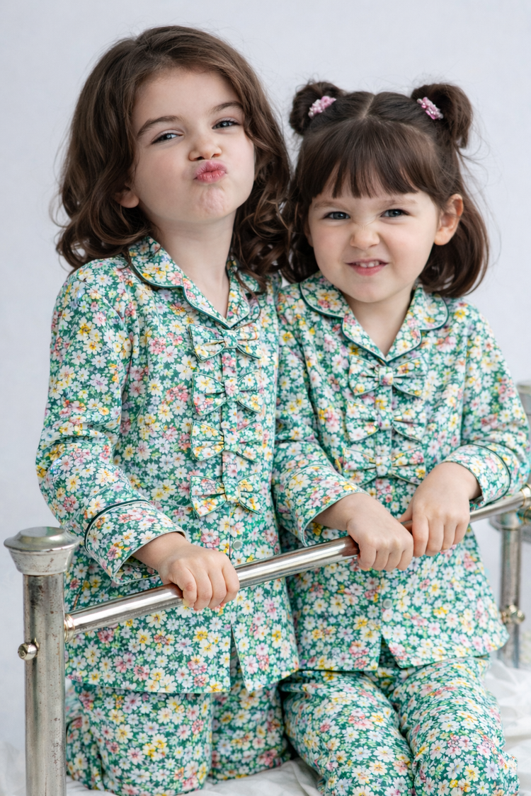 Girl wearing Anaario Cottage Bloom Night Wear