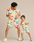 Boy wearing Anaario Croc Pop Co-ord Set