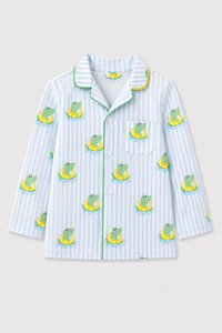 Boy wearing Anaario Crocodile Print Night Suit