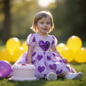 Girl wearing Anaario Daring Rapunzel Dress