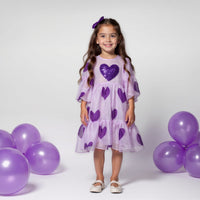 Girl wearing Anaario Daring Rapunzel Dress