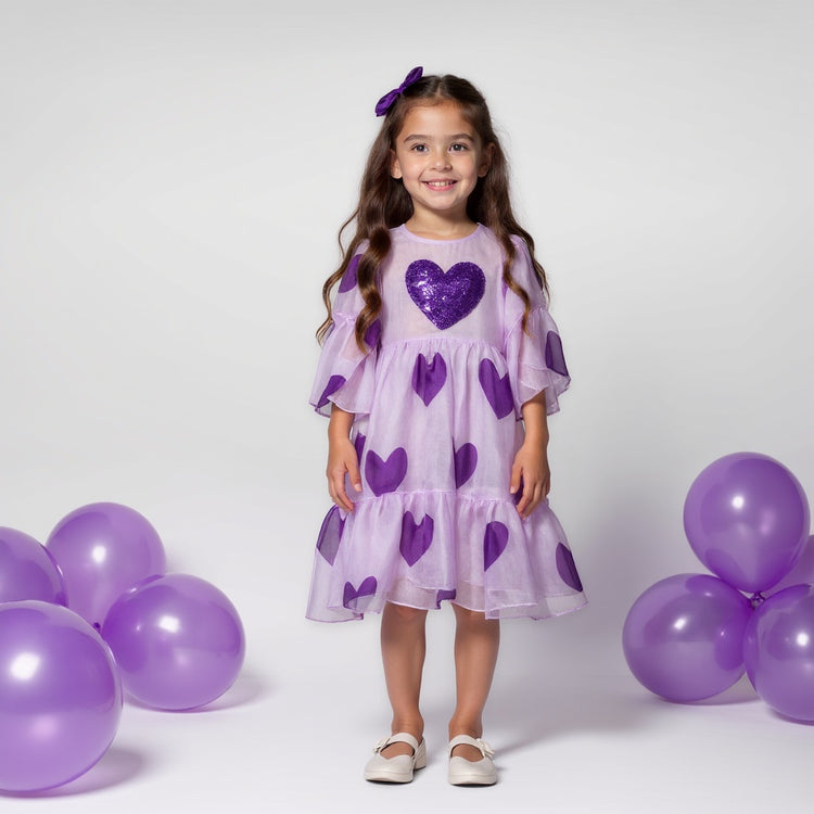 Girl wearing Anaario Daring Rapunzel Dress