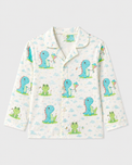 Boy wearing Anaario Dino-Kites Night Suit