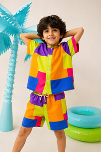 Anaario Colour Block Co-ord Set