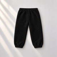 Black Panda Fleece Set bottoms by Anaario