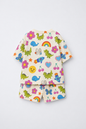Boy wearing Anaario Doodle Squad Co-ord Set