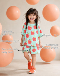 The Cartwheel Girls' Shorts Set features