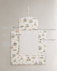 Carnival Windmill Bamboo Baby Changing Mat features