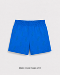 Boy wearing Anaario Fish Splash Magic Shorts Co-ord Set