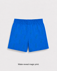 Boy wearing Anaario Fish Splash Magic Shorts Co-ord Set
