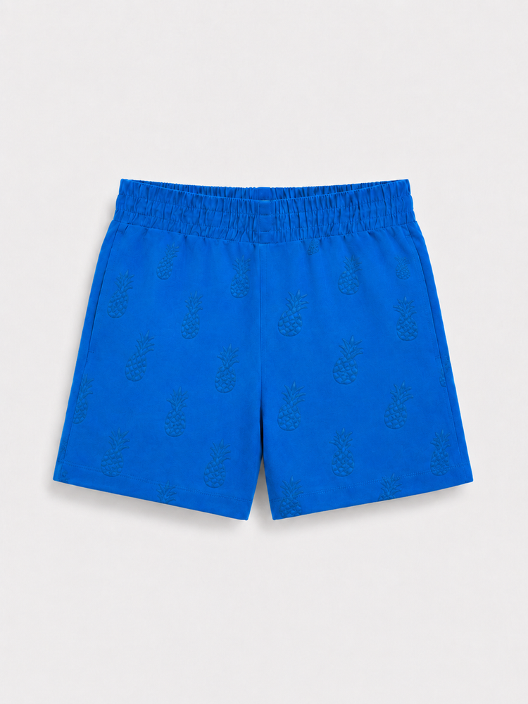 Boy wearing Anaario Fish Splash Magic Shorts Co-ord Set