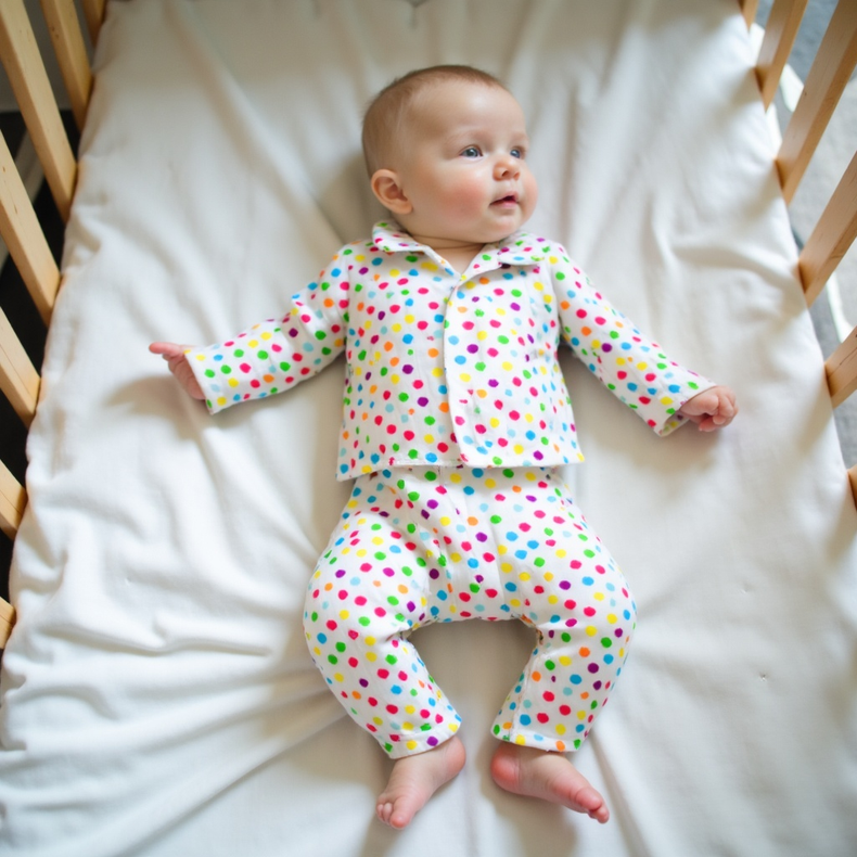 Multicolor polka spots Set