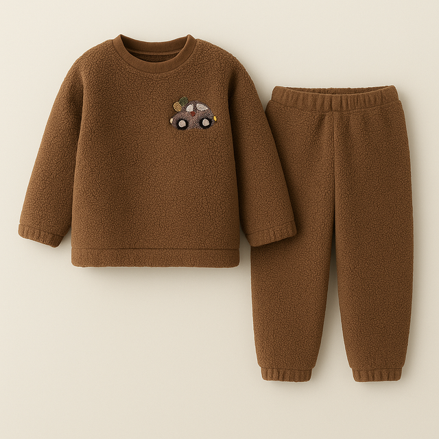 Cinnamon Cloud Fleece Set
