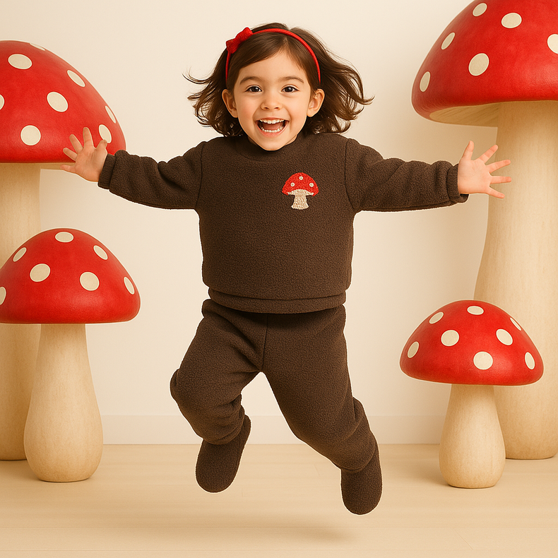 Mushroom Fleece Set