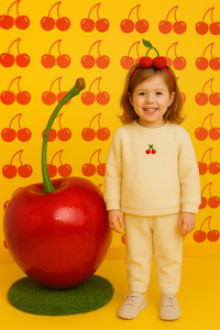 Vanilla Puff Fleece Set