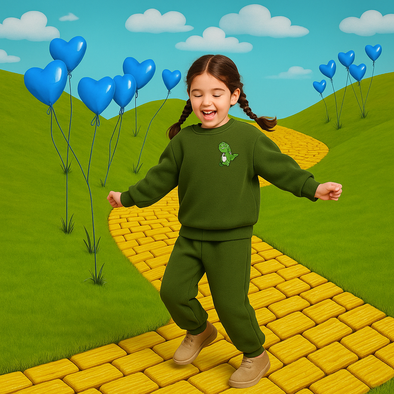 Forest Dragon Fleece Set