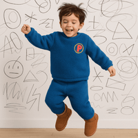 Sky Alphabet Fleece Set