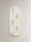 Floater teddy bamboo baby burp cloth by Anaario