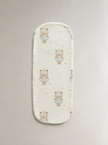 Floater Teddy Bamboo Baby Burp Cloth