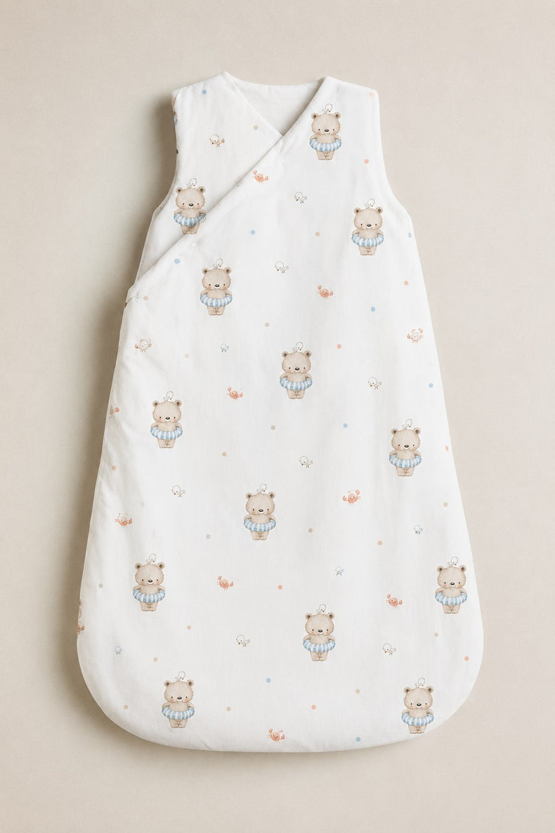 Floater Teddy Bamboo Baby Sleeping Bag