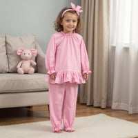 Girl wearing Anaario Giggles in Pink Night Suit