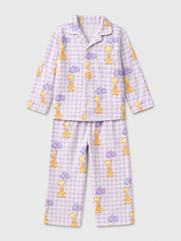 Boy wearing Anaario Giraffe and Balloons Night Suit