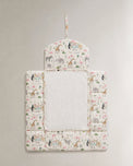 Giraffe Birthday Party bamboo baby changing mat — giraffe birthday party print, soft bamboo cotton