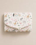Giraffe Birthday Party bamboo baby changing mat — reverse side