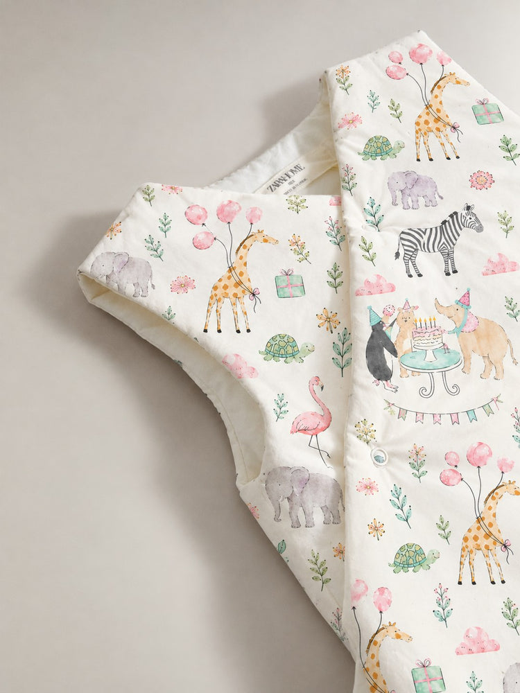 Giraffe Birthday Party Bamboo Baby Sleeping Bag