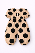 Girl wearing Anaario Cookie Dough Jumpsuit