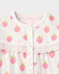 Girl wearing Anaario Berry Bloom Night Suit