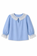 Girl wearing Anaario Bubbly Whispers Night Suit
