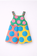 Girl wearing Anaario Carnival Color-Block Romper