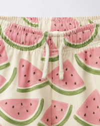 Girl wearing Anaario Daisy Chain Shorts Set