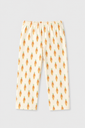 Girl wearing Anaario Garden Carrots Night Suit