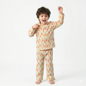 Girl wearing Anaario Garden Carrots Night Suit