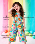 Girl wearing Anaario Bubblegum Jumpsuit