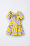 Girl wearing Anaario Lavender Lemonade Dress