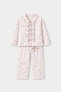 Girl wearing Anaario Multi-Coloured Floral Night Suit