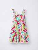 Girl wearing Anaario Paint Splash Strappy Dress
