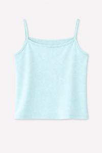 Girls Multi-Coloured Sleeveless Bamboo Vest (Pack of 5)