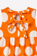 Girl wearing Anaario Apricot Pop Dress