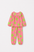 Girl wearing Anaario Starry Dreams Night Suit